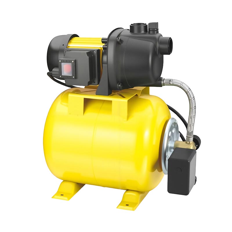 বাগান বৈদ্যুতিক শ্যালো ওয়েল জেট পাম্প চাপ জল ট্যাংক সঙ্গে