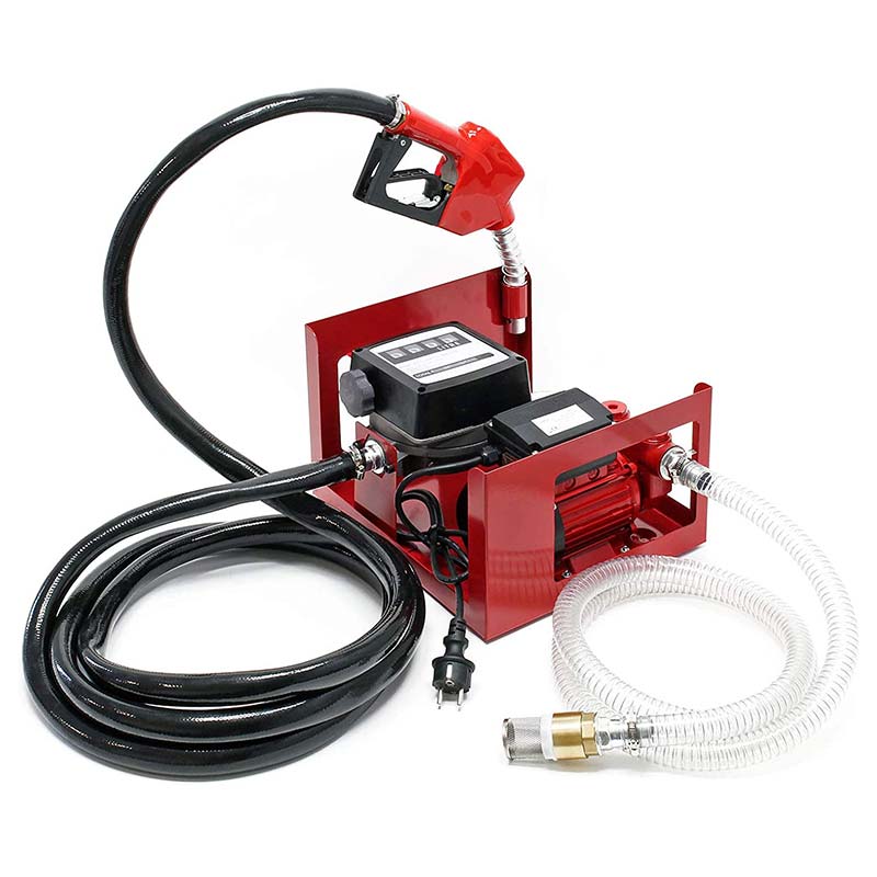 4 ডিজিট ফ্লো মিটার সহ সেলফ প্রাইমিং ইলেকট্রিক অয়েল ডিজেল ট্রান্সফার পাম্প