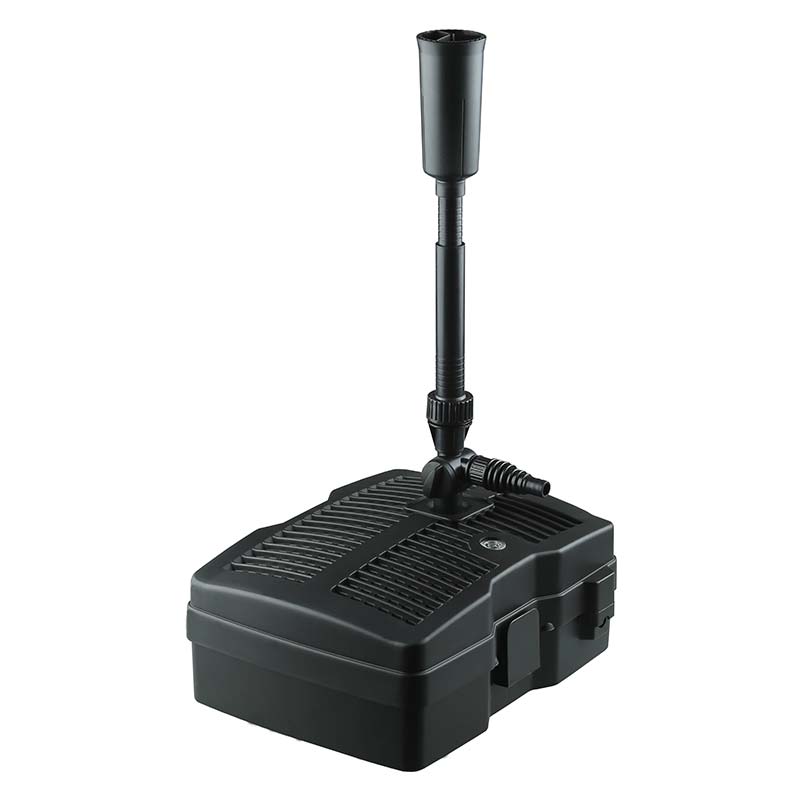 জলপ্রপাত মাছ পুকুরের ফোয়ারা পাম্প বিভিন্ন অগ্রভাগ সঙ্গে